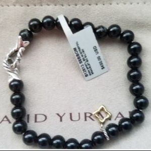 David Yurman Jewelry - David Yurman Onyx Bead Bracelet NWT David Yurman Jewelry - David Yurman Onyx Bead Bracelet NWT